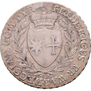 Waldeck-Pyrmont, Friedrich Karl August, 1763 - 1812, Tolar konvenční 1810 FW, KM.59, Dav.922, 28.08