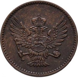 Černá Hora, Nikola I. jako král, 1910 - 1918, Para 1914, KM.16 (bronz), 1.666g, nep.hr., nep.rysky,
