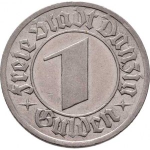 Gdaňsk - město, Gulden 1932, KM.154 (Ni), 4.977g, nep.hr., dr.rysky