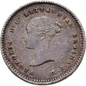 Velká Británie, Victoria, 1837 - 1901, 2 Pence 1843 - typ Maundy sets, Londýn, SCBC.3919,