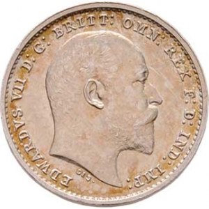 Velká Británie, Edward VII., 1901 - 1910, 2 Pence 1908 - typ Maundy Sets, Londýn, SCBC.3988,