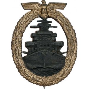 Německo - III.říše, Bojov.odznak válečného námořnictva - Sign.R.S.,