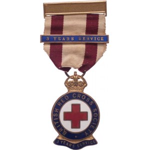 Velká Británie, George V. - AE medaile Britského červeného kříže za