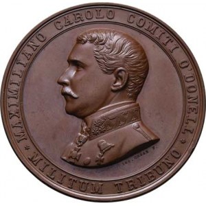 Cesar Josef, 1814 - 1876, Maxmilián Karel Donell, zachránce císaře při atentátu