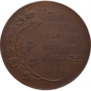 Pichl Ivan Bojislav, 1850 - 1923, První dělnická výstava v Praze 1902 - alegorie, opis