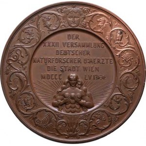 Radnicky Karel, 1818 - 1901, Vídeň - 32.sjezd německých přírodovědců a lékařů 1856