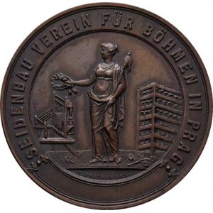 Praha - medaile Zemské jubilejní výstavy 1891, Peška - Hedbávnický spolek pro Čechy v Praze -