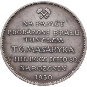 Československo, Hám - dráha Handlová-Hor.Štubňa - tunel TGM 1930 -