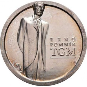 Česká republika - medaile s portrétem T.G.Masaryka, Vejdovský - odhalení pomníku T.G.Masaryka 2000