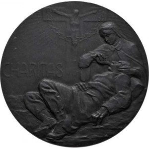 Rakousko, Červený kříž - medaile Charitas 1914 / 1915 -