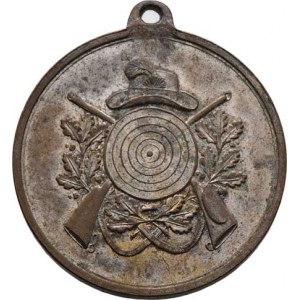 Střelecké medaile, plakety a odznaky, St.Veit 1894 - 25 let střelecké gildy Tell - terč,
