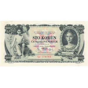 Československo - bankovky Národ. banky Československé, 100 Koruna 1931, série Lc, BHK.25c, He.25b2.