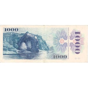Československo - bankovky 1970 - 1989, 1000 Koruna 1985, série U11, BHK.102b, He.115b,