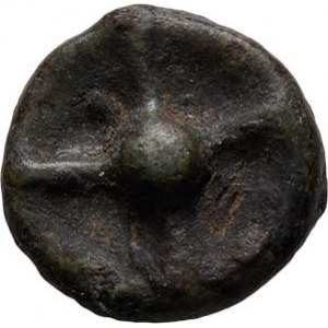 Sarmatia, Olbia, 3. - 1. stol. př.Kr., AE 12mm, Kolo / nápis IST, podobný jako SG.1688,