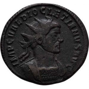 Diocletianus, 284 - 305, AE Antoninianus, Rv:IOVI.CONSERVAT., RIC.5.225,