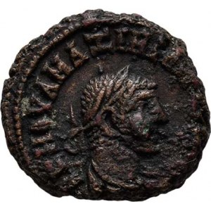 Maximianus I., Egypt, Alexandria, Bil.tetradrachma, rok 3 (= 287/288), Niké kráčející