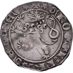 Václav II., 1283 - 1305, Pražský groš, Sm.2, Ch.5, rubní značka Ně.2, 3.817g,