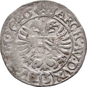 Ferdinand II., 1619 - 1637 (Mince dobrého zrna), 3 Krejcar 1626, Praha-Suttner, J.27a, MKČ.759,