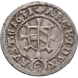 Ferdinand III. v Kladsku, 1627 - 1657, Krejcar 1631 PH, Petr Hemma, NŠ.137, MKČ.1344,