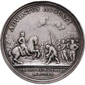 Marie Terezie a František Lotrinský, Doner - AR medaile na návštěvu uher.horních měst 1751