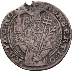 Strahov - kanonie premonstrátů, Kašpar z Questenburgu, AR medailka na přenesení ostatků sv.Norberta