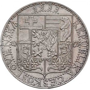 Československo 1918 - 1938, 20 Koruna 1933, KM.17 (Ag700), 11.974g, dr.hr.,