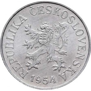 Československo 1953 - 1960, 10 Haléř 1954, KM.38 (hliník), 1.159g, nep.hr.,