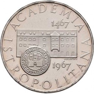 Československo 1961 - 1990, 10 Koruna 1967 - Akademia Istropolitana v Bratislavě,
