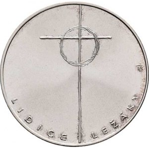 Československo 1990 - 1993, 100 Koruna 1992 - Lidice a Ležáky, KM.161 (Ag500,