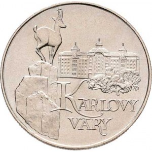 Československo 1990 - 1993, 50 Koruna 1991 - čs.lázně - Karlovy Vary, KM.157,