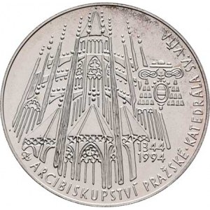 Česká republika, 1993 -, 200 Koruna 1994 - 650 let chrámu sv.Víta, KM.11