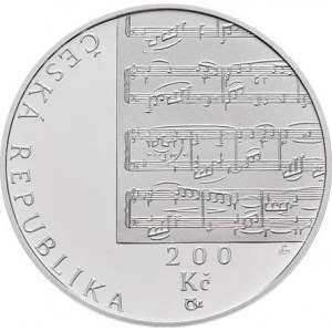 Česká republika, 1993 -, 200 Koruna 2010 - 150 let narození Gustava Mahlera,