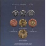 Česká republika, 1993 -, Sada oběhových mincí v původní etui - ročník 2011,