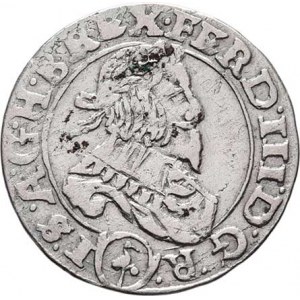 Ferdinand III., 1637 - 1657, 3 Krejcar 1641, Vídeň-Stadler, M-A.139, 1.510g,