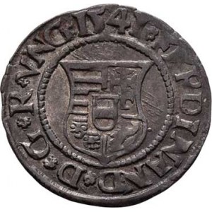 Ferdinand I., 1526 - 1564, Denár 1541 KB, Kremnica, Hal.110, Husz.935, 0.502g,