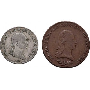 František II., 1792 - 1835, Cu 6 Krejcar 1800 S, Smolník, 13.623g (2/1-),