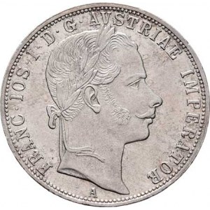 Rakouská a spolková měna, údobí let 1857 - 1892, Zlatník 1859 A - bez tečky za REX, 12.330g,