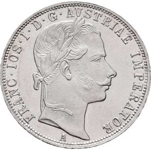 Rakouská a spolková měna, údobí let 1857 - 1892, Zlatník 1860 A - bez tečky za REX, 12.314g,