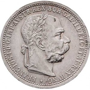 Korunová měna, údobí let 1892 - 1918, Koruna 1901, 4.952g, nep.hr., nep.rysky, pěkná