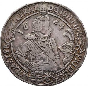 Sasko-Altenburg, Johann Phillip a bratři, 1602 - 1639, Tolar 1624 WA, Saalfeld-Albrecht Wolf, KM.Da