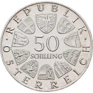 Rakousko - II. republika, 1945 -, 50 Šilink 1965 - 600 let University Vídeň, KM.2898