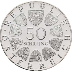 Rakousko - II. republika, 1945 -, 50 Šilink 1973 - 100 let narození Theodora Körnera,