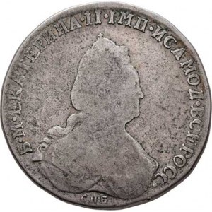 Rusko, Kateřina II. Veliká, 1762 - 1796, Rubl 1794 SPB/A-K, Petrohrad, Uzd.1207 (XIII.G/b),