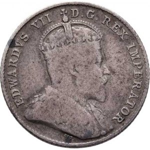 Kanada, Edward VII., 1901 - 1910, 10 Cent 1907, KM.10 (Ag925), 2.263g, dr.hr.,