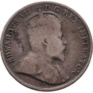 Kanada, Edward VII., 1901 - 1910, 5 Cent 1907, KM.13 (Ag925), 1.096g, nep.hr.,