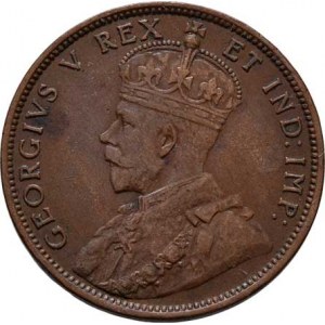 Kanada, George V., 1910 - 1936, Cent 1911, KM.15 (bronz), 5.627g, dr.hr., pěkná