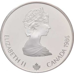 Kanada, Elizabeth II., 1952 -, 20 Dolar 1986 - Calgary - lyžařská akrobacie, KM.151
