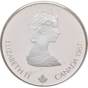 Kanada, Elizabeth II., 1952 -, 20 Dolar 1987 - Calgary - krasobruslení, KM.155