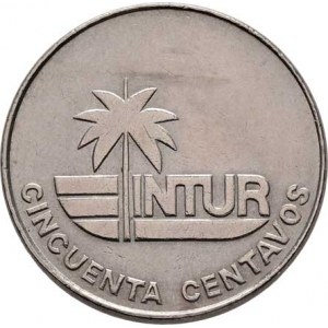 Kuba, republika, 1898 -, 50 Centavos 1981 - INTUR (pro turisty), KM.420,