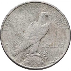 USA, Dolar 1922 - Mírový, KM.150 (Ag900), 26.781g,